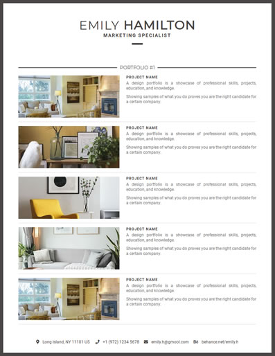 Resume Template 512