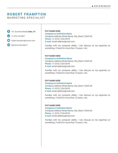 Resume Template 129